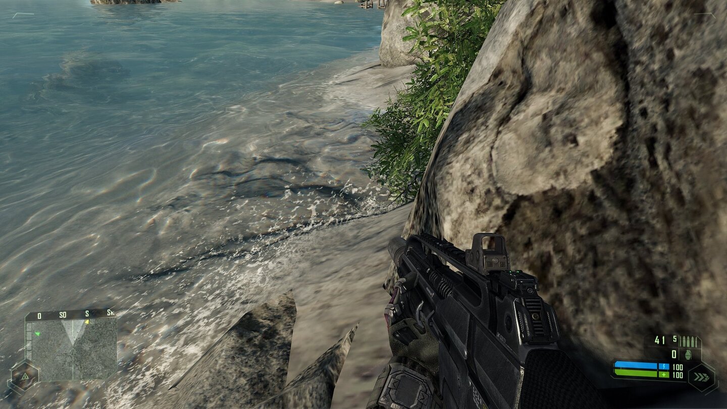 Crysis Vergleich PC vs Xbox - Wasser PC