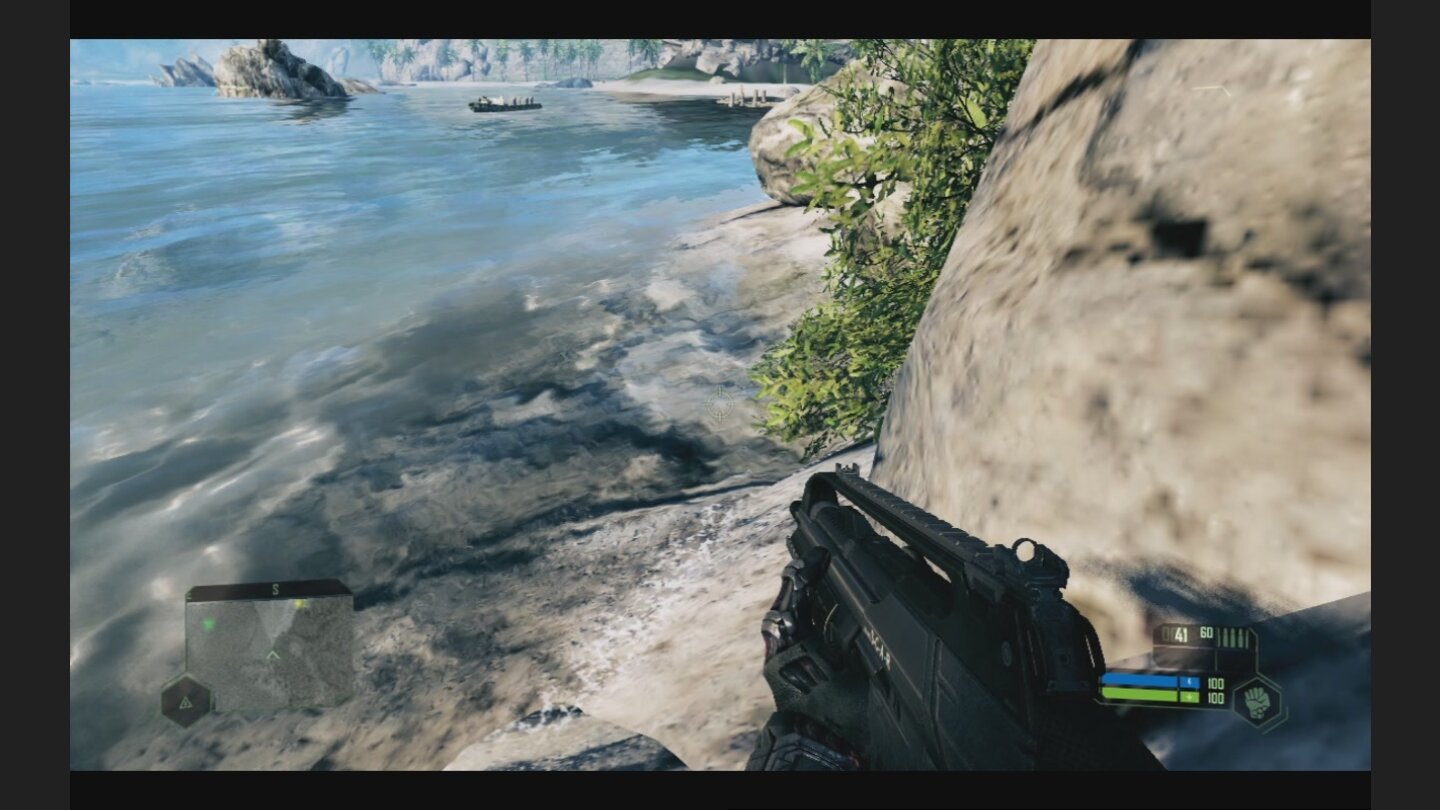 Crysis Vergleich PC vs Xbox - Wasser Xbox