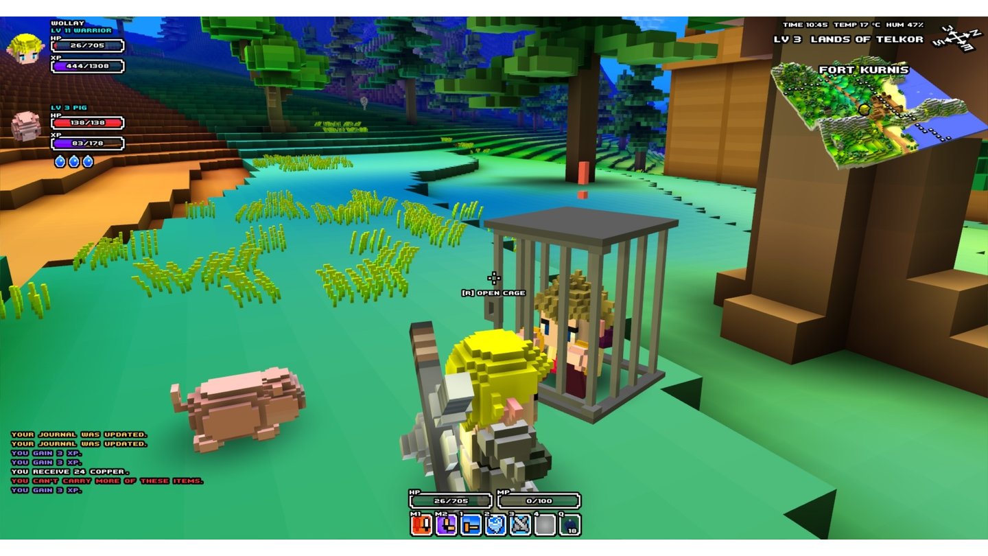 Cube World - Screenshots vom neuen Questsystem