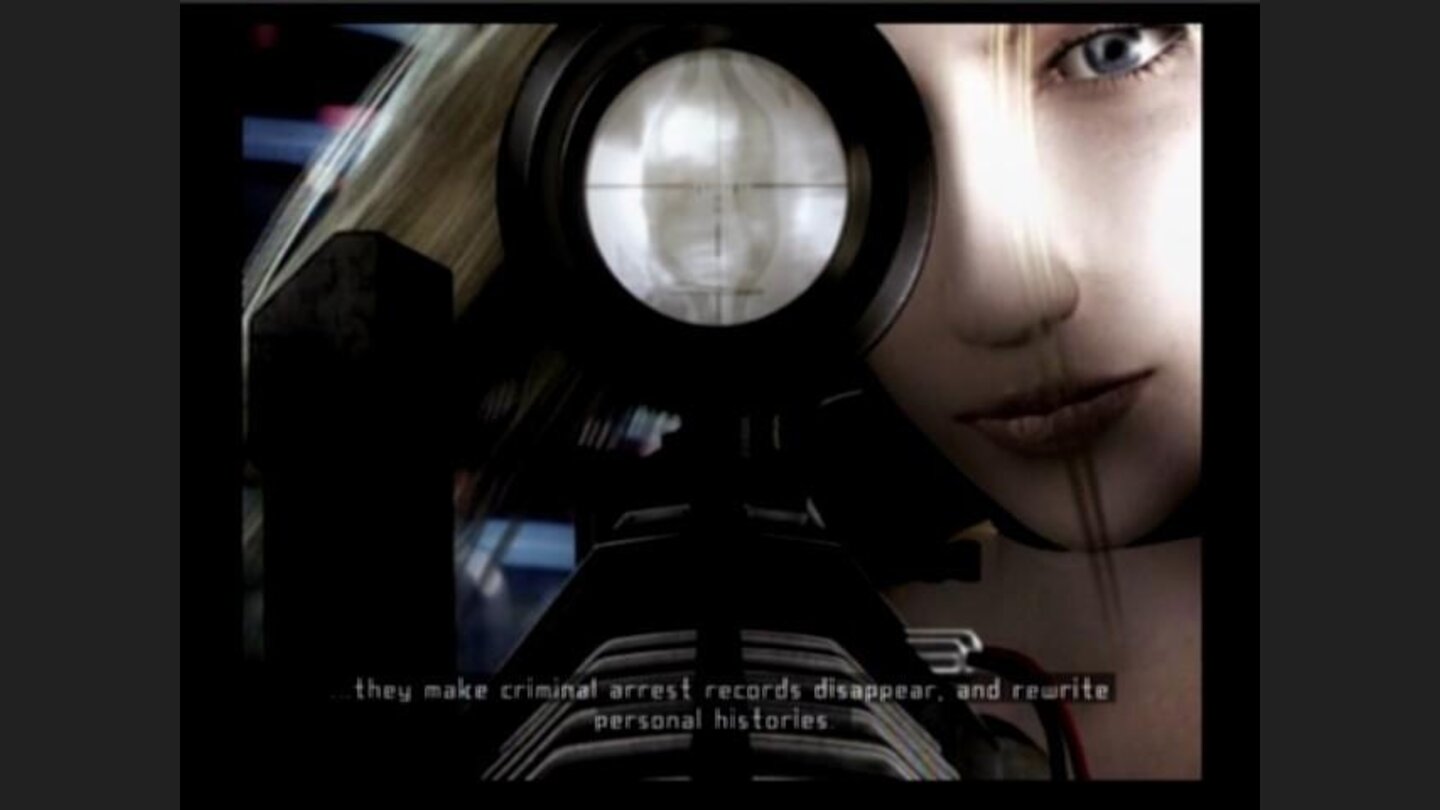 Aiming at the adjacent building... the point for your first mission