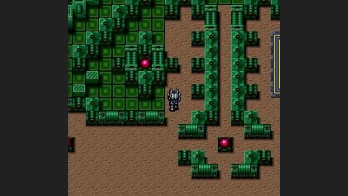 In a greenish dungeon