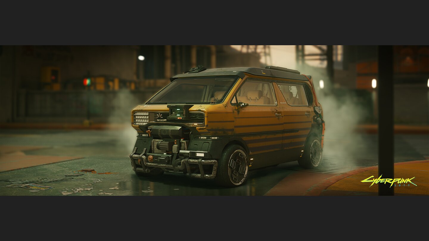 Cyberpunk 2077 - Screenshots zu den Fahrzeugen
