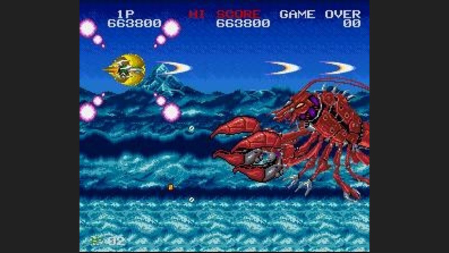 A giant end of level lobster!