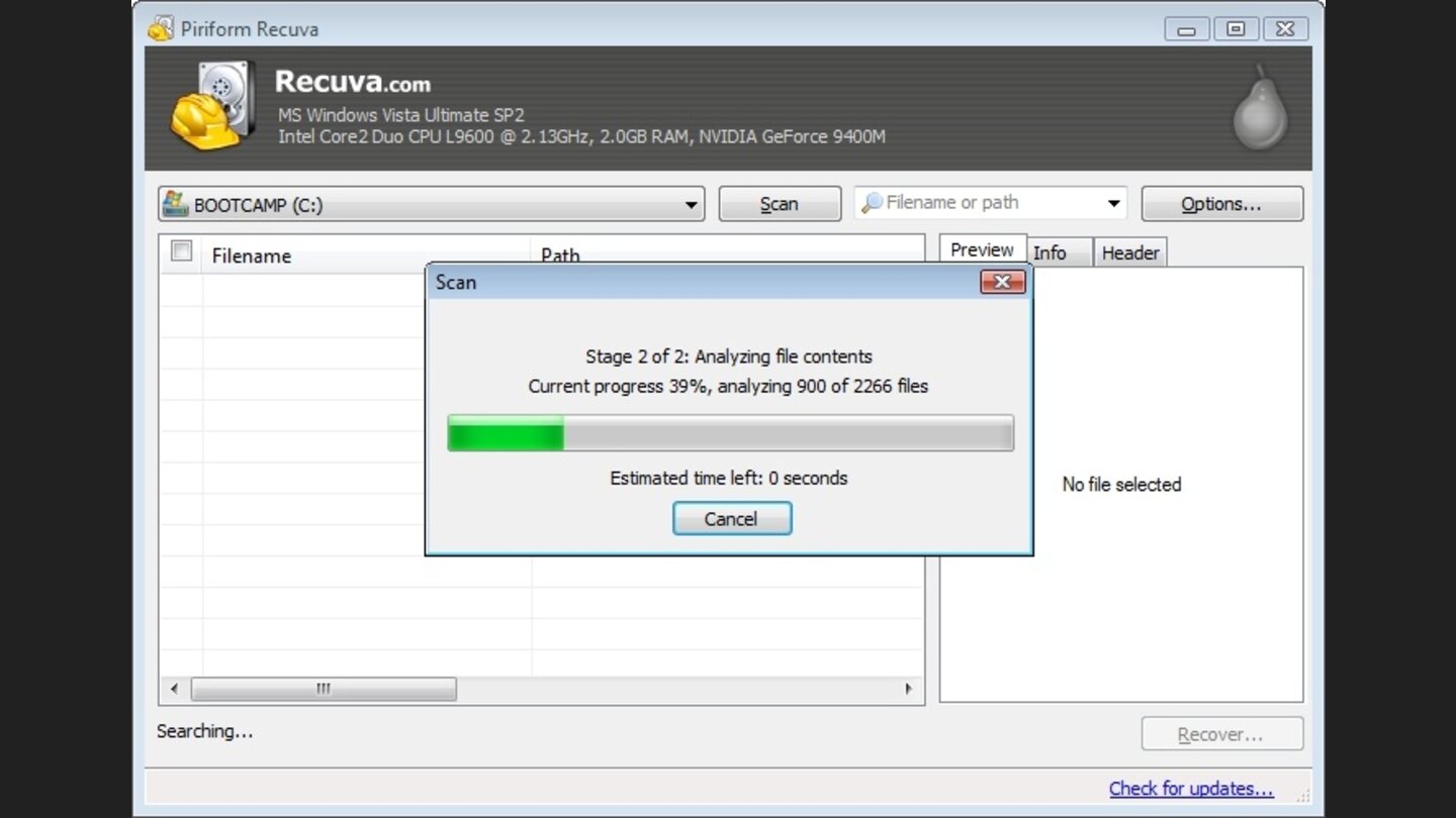 Prirforms Recuva