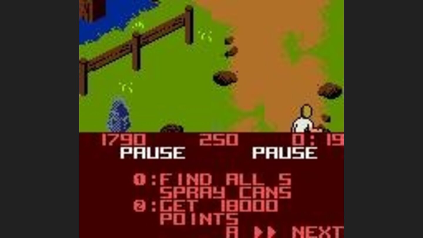 Mission screen