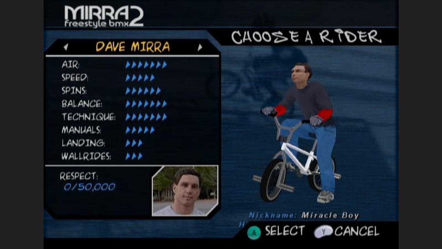 Rider Selection
