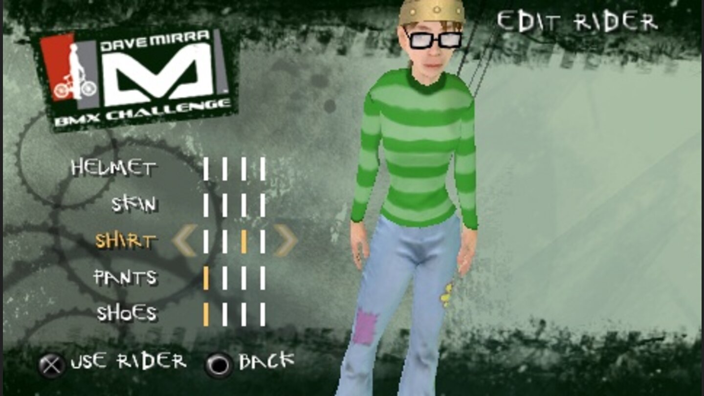 DaveMirraBMXChallengePSP 16