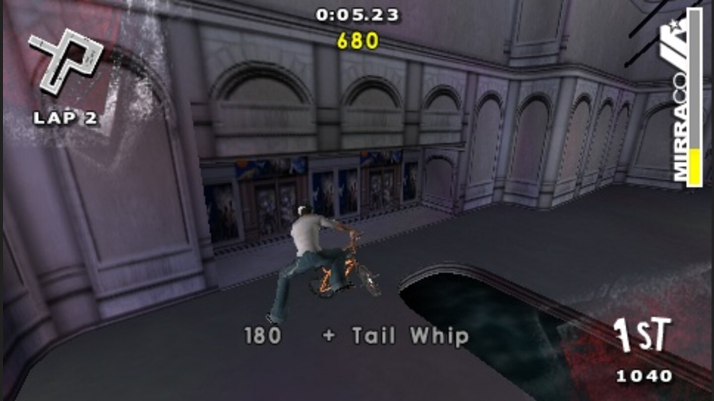 DaveMirraBMXChallengePSP 38