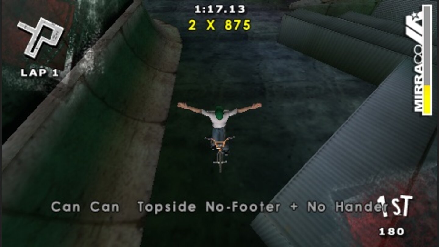 DaveMirraBMXChallengePSP 57
