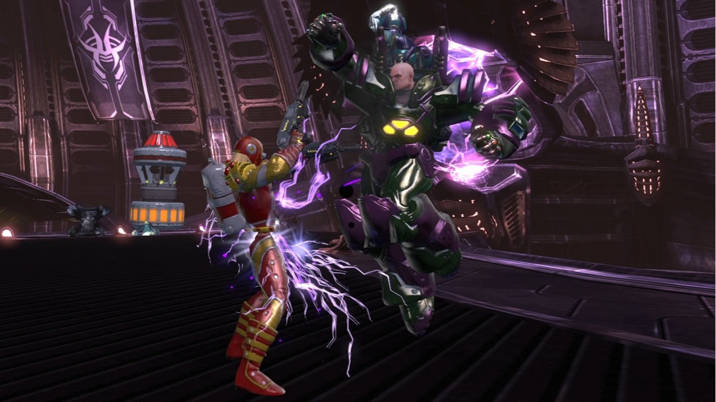 DC Universe Online:Lex Luthor in seinem Kampfanzug