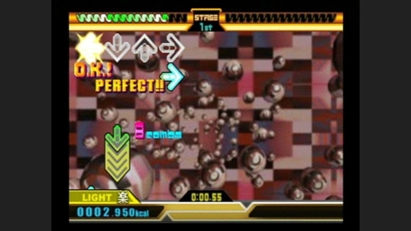 Background graphics and movies are crisp and clear thanks to the PlayStation 2s video capabilities.