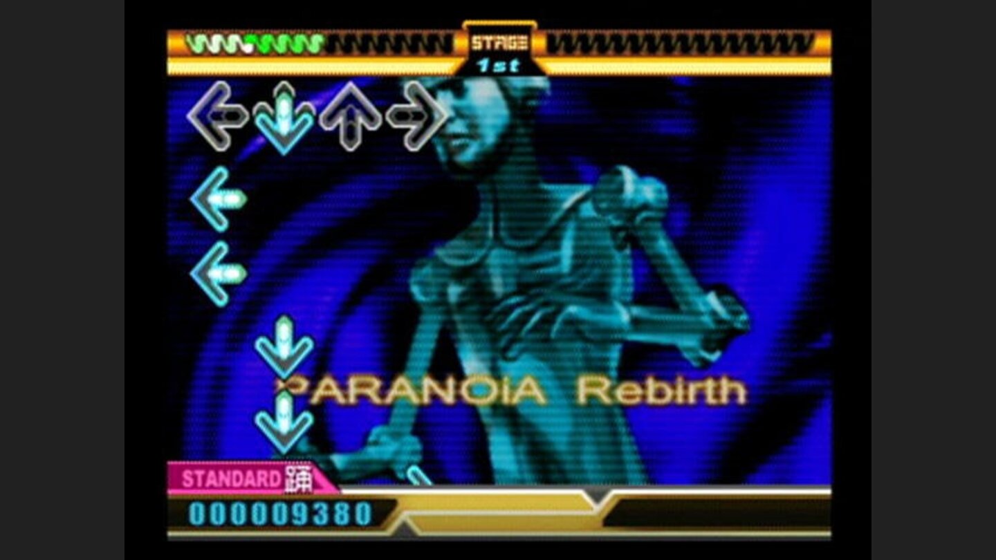 No DDR is complete without the maniacal song Paranoia.