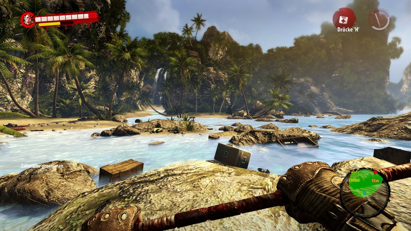 Dead Island: RiptideDie Insellandschaft wirkt organisch uns sehr ansprechend.