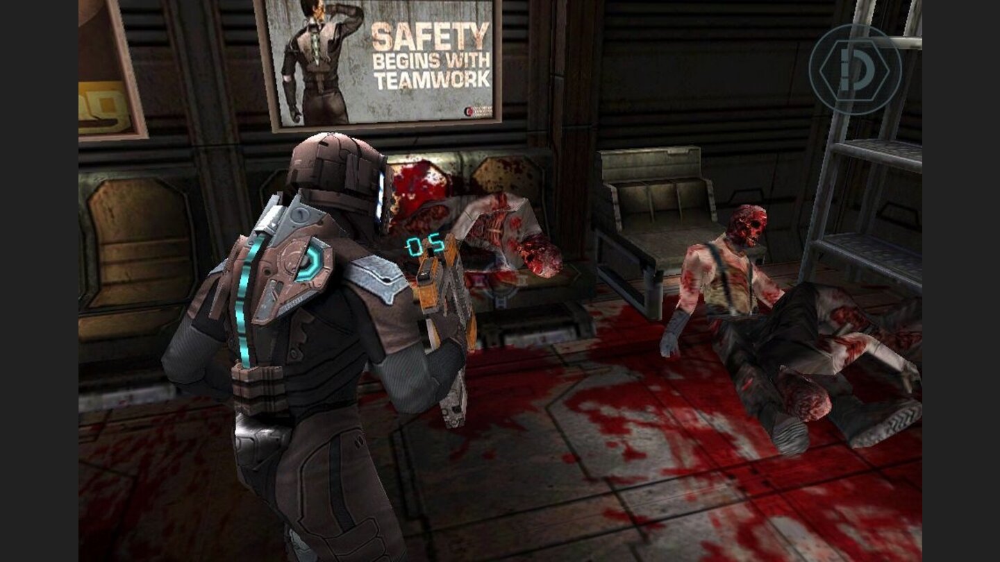 Dead Space Große Marken auf mobilen Geräten … Hand auf´s Herz: Wie oft ist das schon schief gegangen? Dead Space von EA begeht glücklicherweise nicht diesen Kardinalsfehler und kommt als richtig gutes Action-Spiel daher. Der Horror der Konsolenversionen rückt dabei zwar in den Hintergrund, dennoch schafft es der Titel, in zwei, drei Momenten wohligen Grusel aufkommen zu lassen. Das Spiel erzählt die Vorgeschichte zu Teil 2 und damit jene Ereignisse, die zu der furchtbaren Necromorph-Invasion auf der Raumstation führen. Die Hauptfigur Vandal steht ganz offensichtlich auf der falschen Seite: Das Tutorial von Dead Space ist ein Sabotageakt, nach dem das Chaos ausbricht. Chaos gab es auch lange mit der Veröffentlichung von Dead Space im deutschen AppStore. Das Spiel wurde uns lange vorenthalten, bis es schließlich still und heimlich doch noch veröffentlicht wurde. Uns hat es gefreut, denn mit knapp sechs Stunden Spielzeit wurden wir im wahrsten Sinne schrecklich gut bedient. Unsere Wertung: 85% - +raquo; Test zu Dead Space lesen