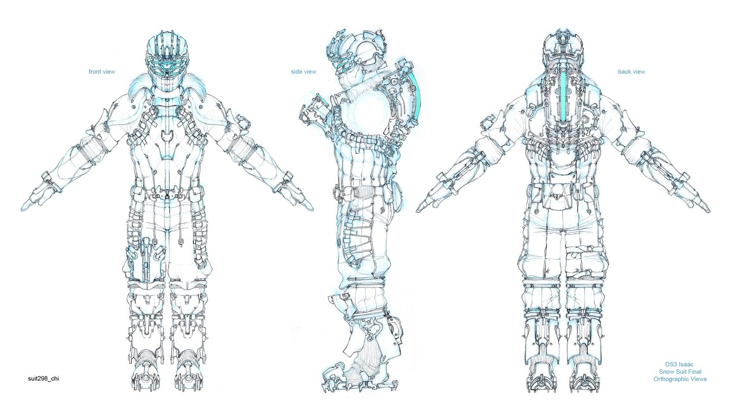 Dead Space 3 - Konzeptzeichnungen