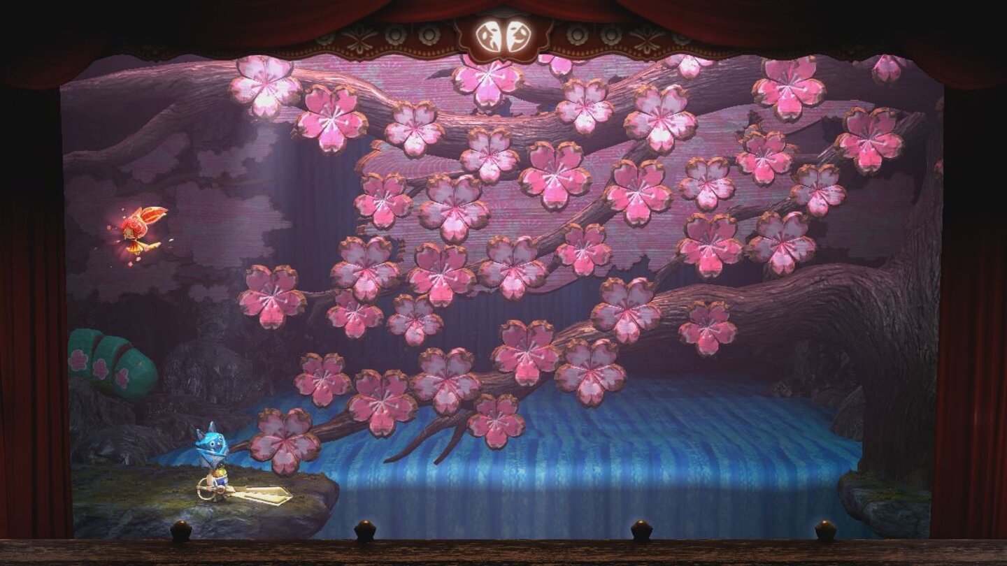 Der PuppenspielerDer Kirschbaum sieht leider nicht lange so aus, weil die Magie des Mond-Bärenkönigs alles verpestet.