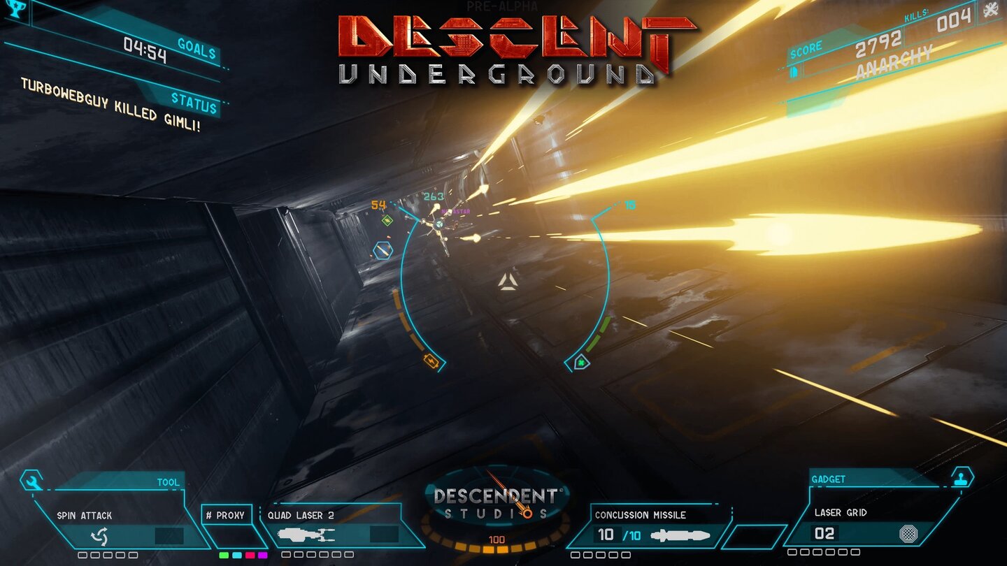Descent: Underground - Screenshots der Early-Access-Version