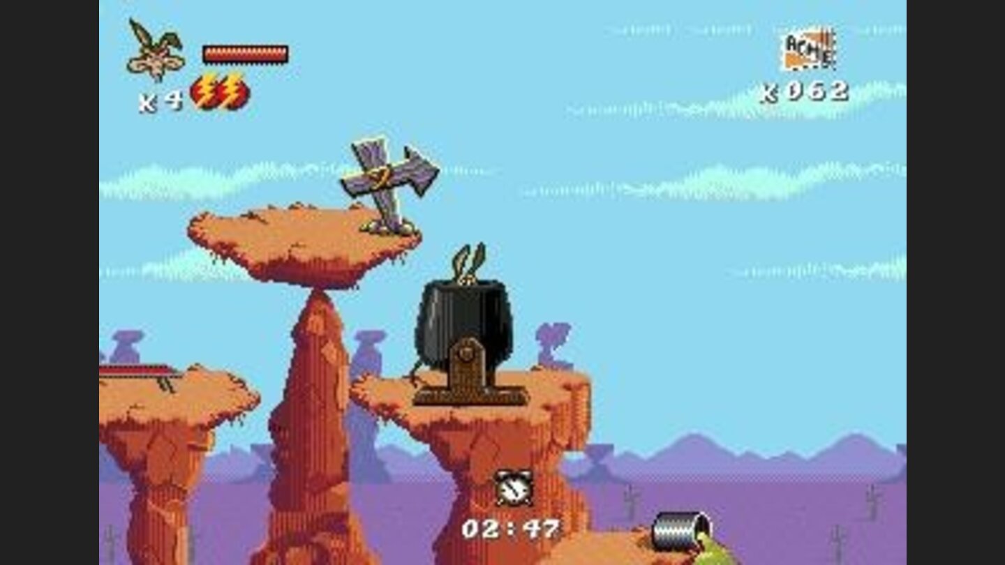 Jeu SEGA Mega Drive - Desert Demolition - Road Runner & Coyote - PAL - Cartouche Seule