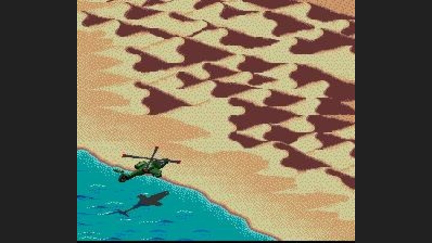 Approaching the coast...