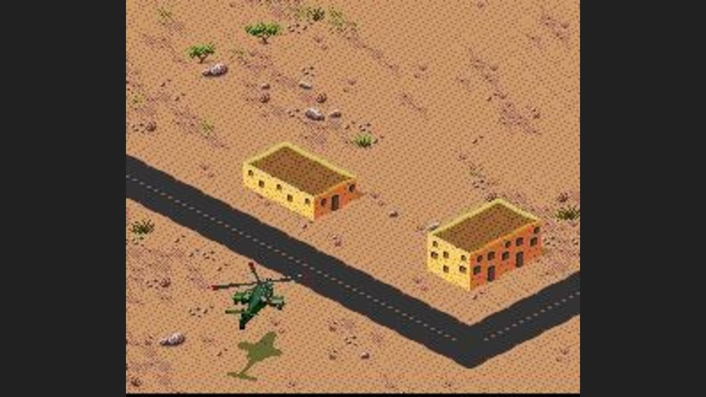 Some buildings near the road...