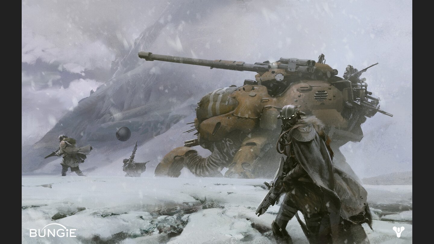 Destiny - Artworks + Konzeptzeichnungen