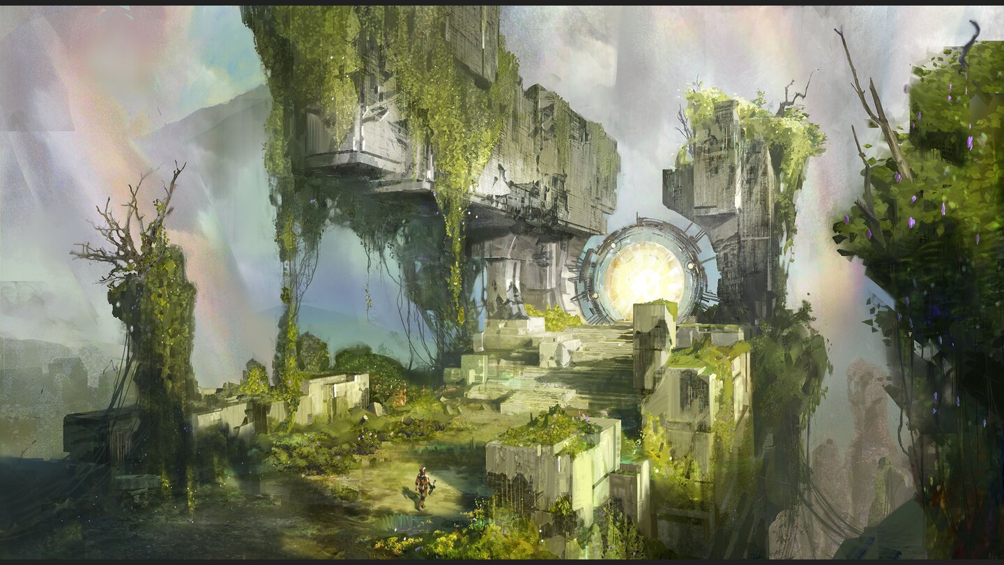 Destiny - Artworks und Konzeptzeichnungen