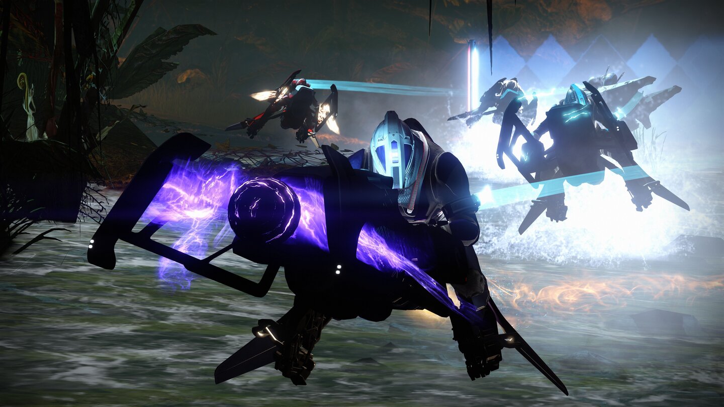 Destiny: König der Besessenen - Screenshots zu den Sparrow-Rennen