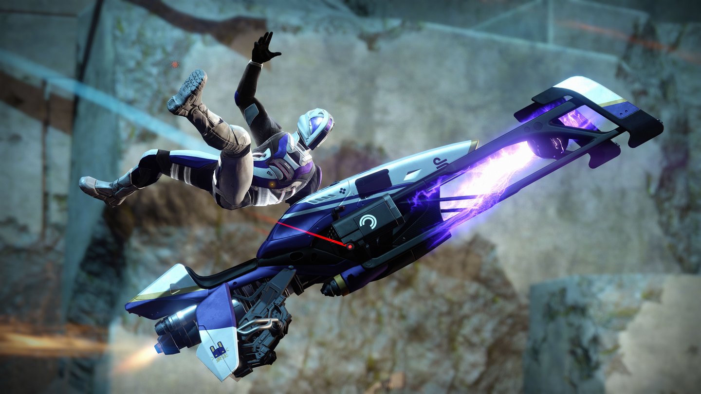 Destiny: König der Besessenen - Screenshots zu den Sparrow-Rennen