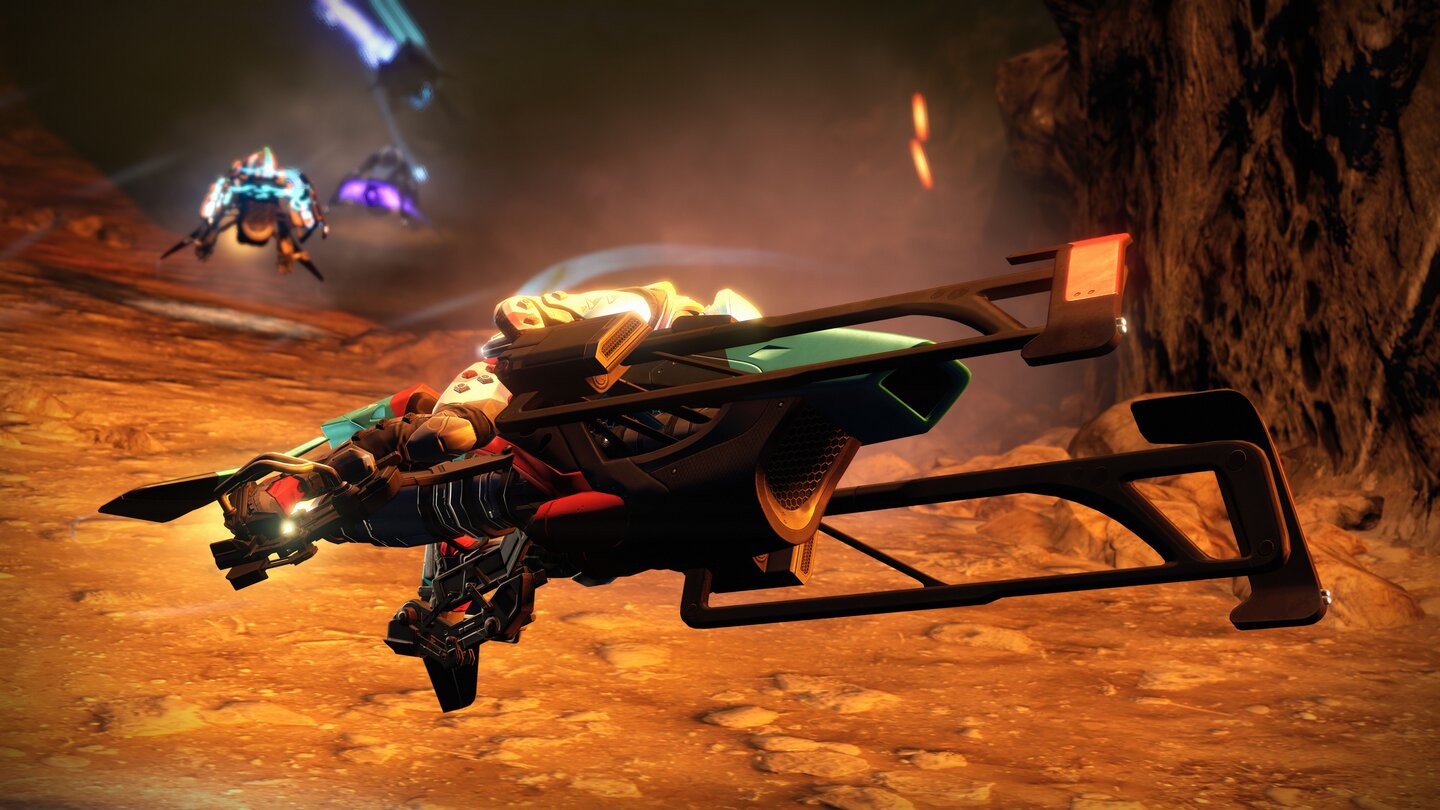 Destiny: König der Besessenen - Screenshots zu den Sparrow-Rennen