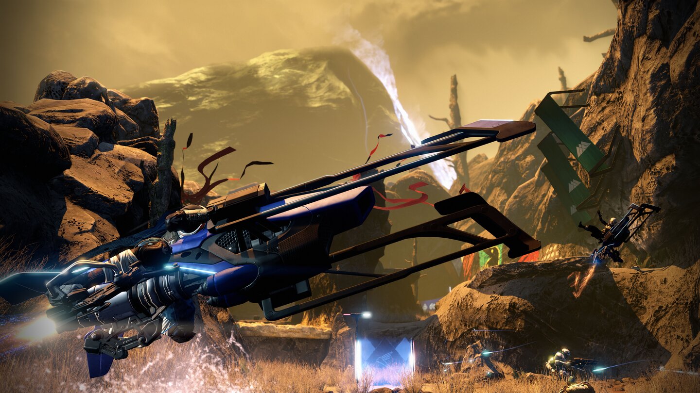 Destiny: König der Besessenen - Screenshots zu den Sparrow-Rennen