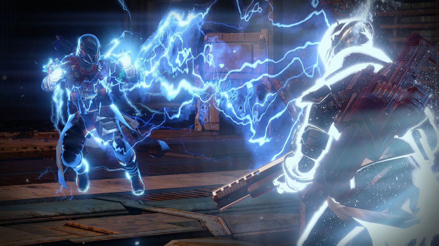 Destiny: The Taken KingWarlocks können mit der neuen Unterklasse Blitze verschießen.
