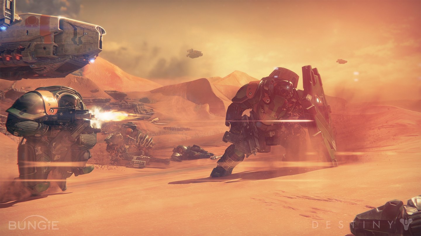 DestinyDie Halo-Erfinder von Bungie basteln an einem Online-Shooter-Epos, das 10 Jahre lang laufen soll und seine Welt ständig erweitert.