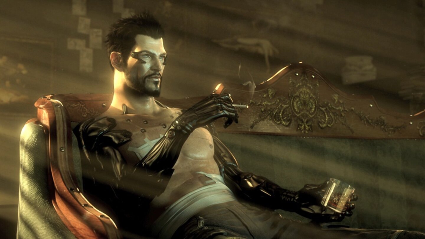 Deus Ex: Human Revolution Der atemberaubende Render-Trailer zu Deus Ex: Human Revolution war eines der Highlights der E3 2010. Mittlerweile wissen wir, dass das fertige Spiel optische weit davon entfernt ist. Trotzdem handelt es sich spielerisch immer noch um einen Hitkandidaten.