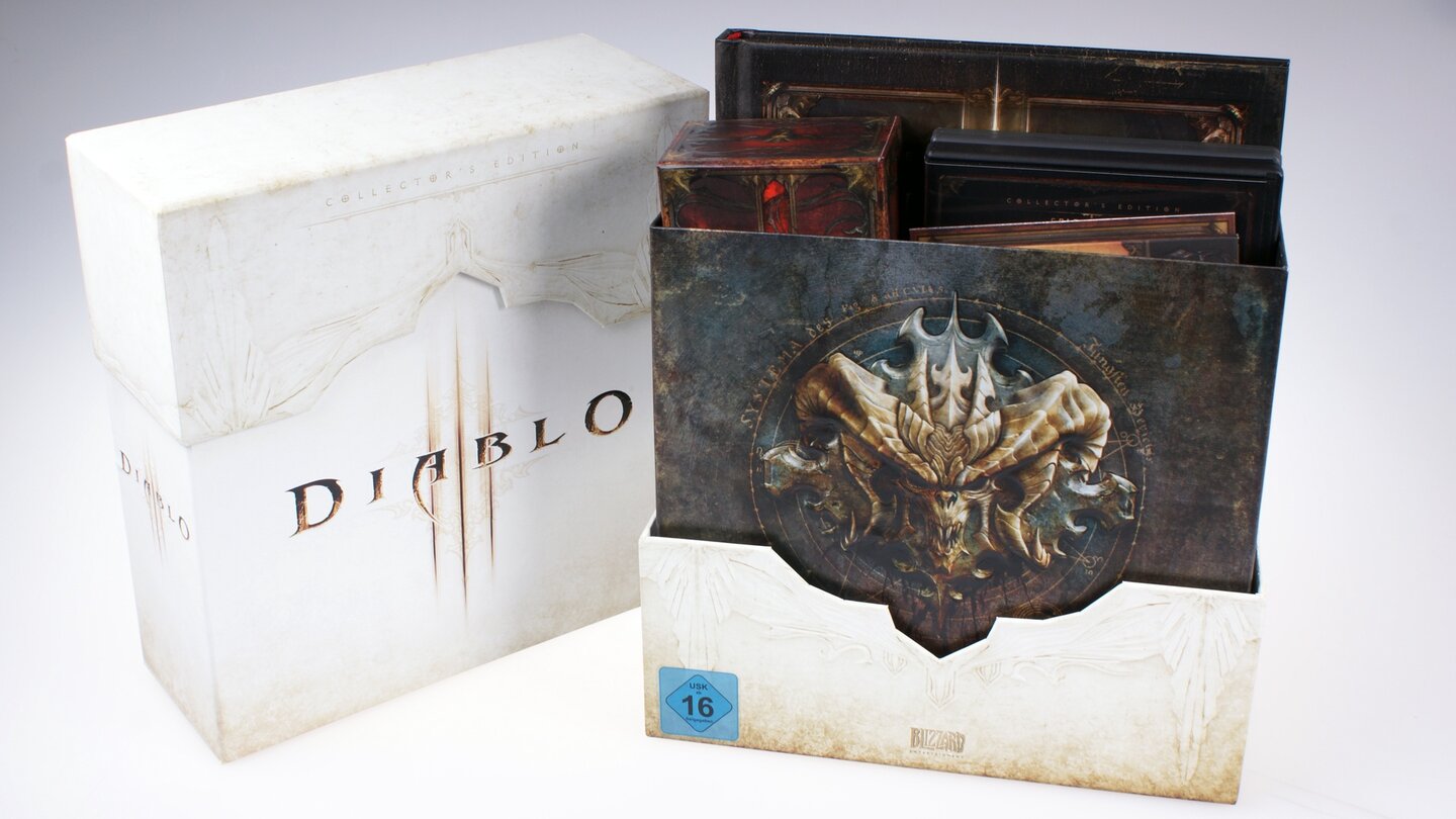 Diablo 3 - Die Collector's Edition ausgepacktDie Collector's Edition zu Diablo 3 ist längst ausverkauft. Hier liefern wir einen kleinen Überblick zu den Inhalten der Special Edition zum Blizzard-Action-Rollenspiel.