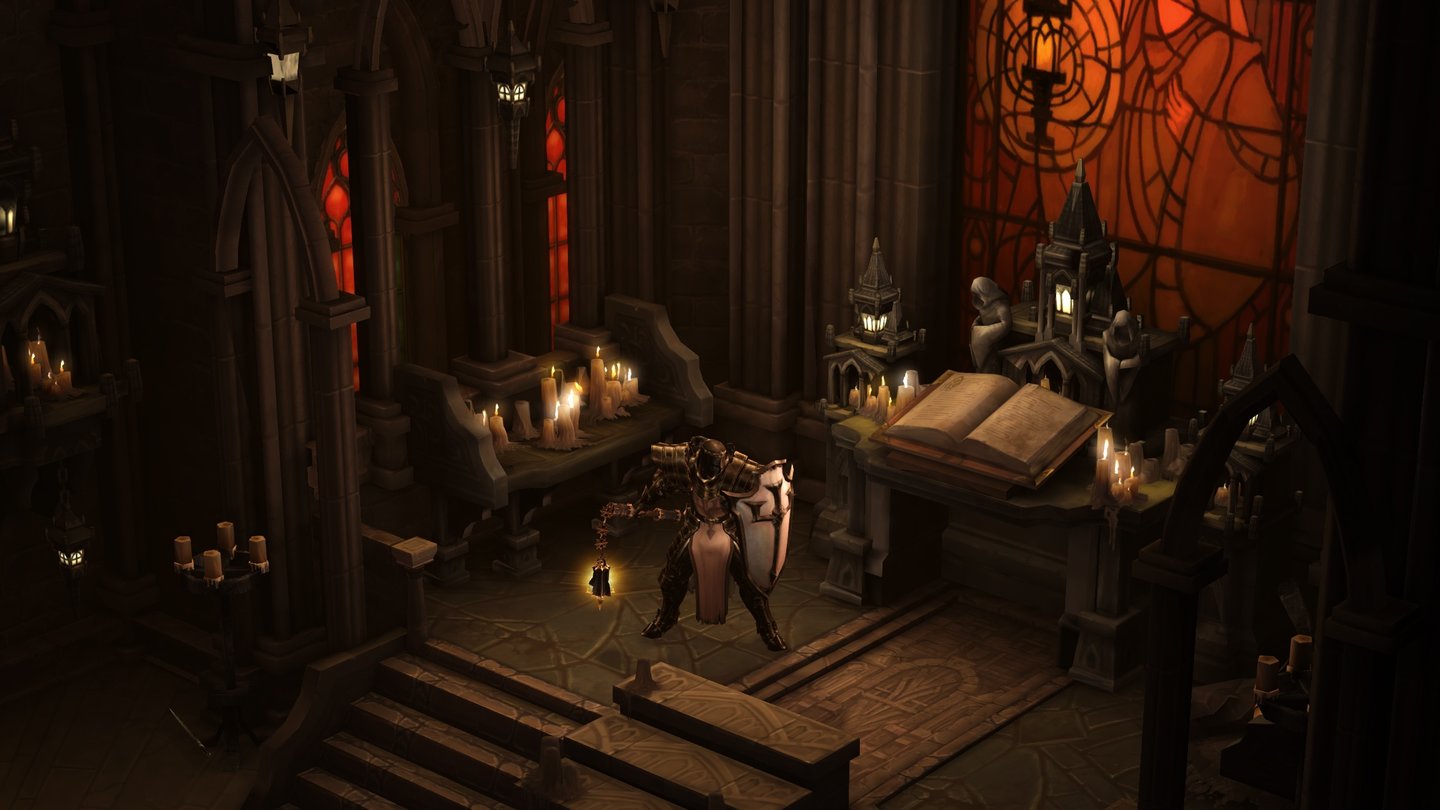 Diablo 3: Reaper of SoulsFür Kreuzritter gibt es zwei klassenspezifische Ausrüstungsstücke: Morgensterne und Schilde.