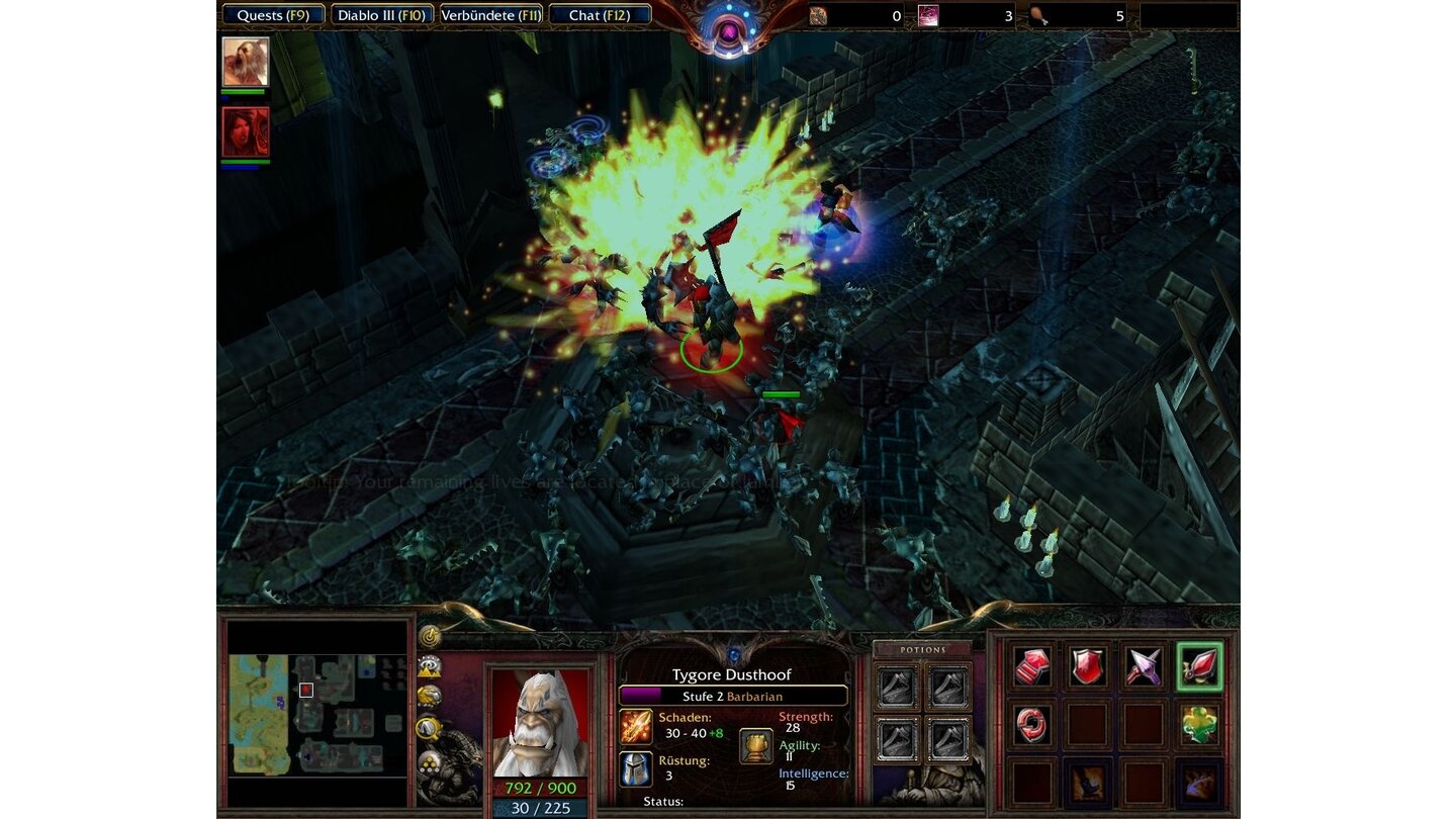 Diablo 3 Warcraft - Mod