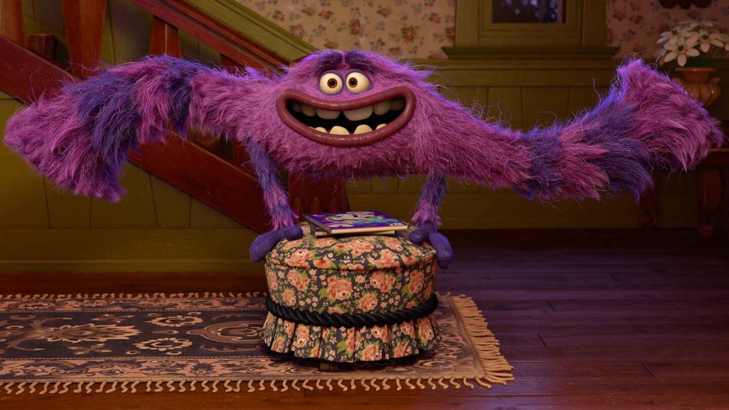 Die Monster UniNeue Monster wie Art sorgen für viel Spaß und zeugen von der Kreativität seitens Pixar.