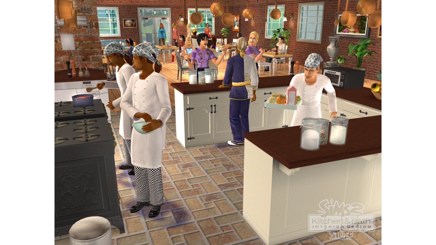 Die Sims 2 Küchen- und Bad-Einrichtungs-Accessoires_2