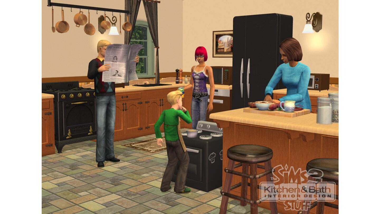 Die Sims 2 Küchen- und Bad-Einrichtungs-Accessoires 4