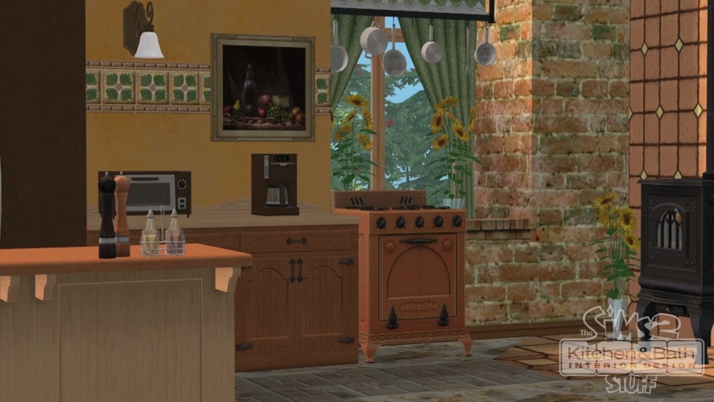 Die Sims 2 Küchen- und Bad-Einrichtungs-Accessoires 6