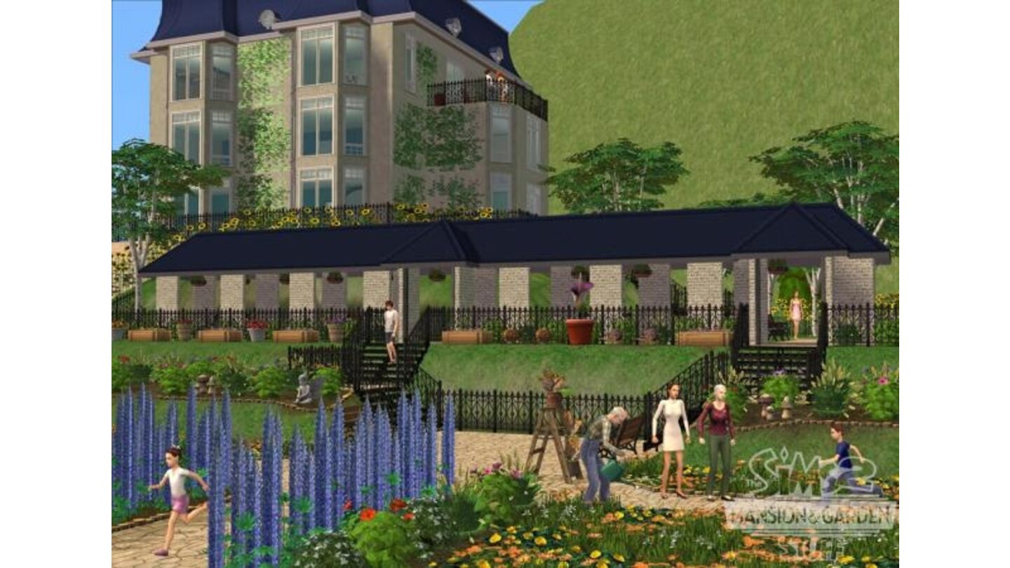 Die Sims 2 Villen Und Garten Accessoires Screenshots