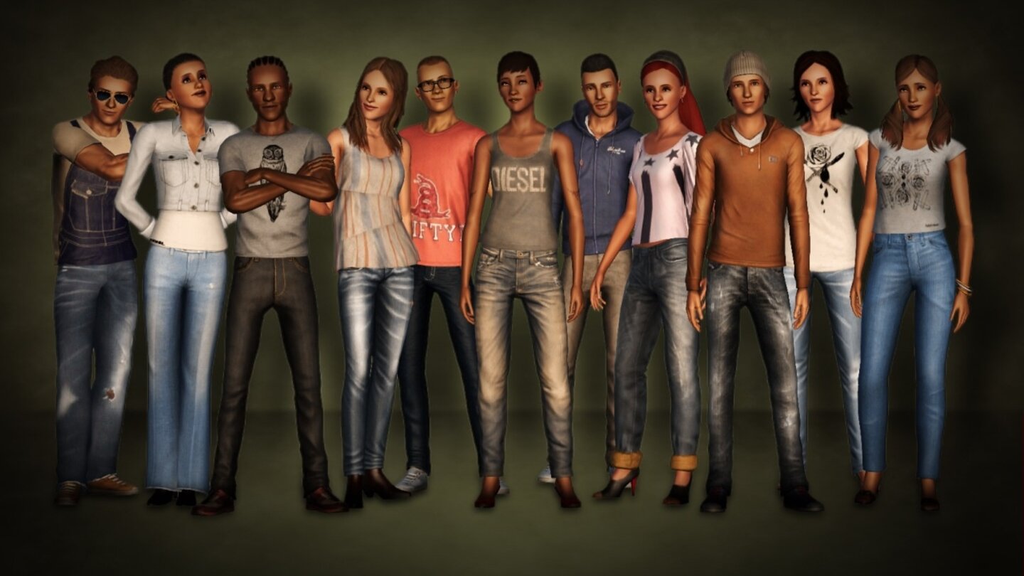 Die Sims 3: DIESEL Accessoires