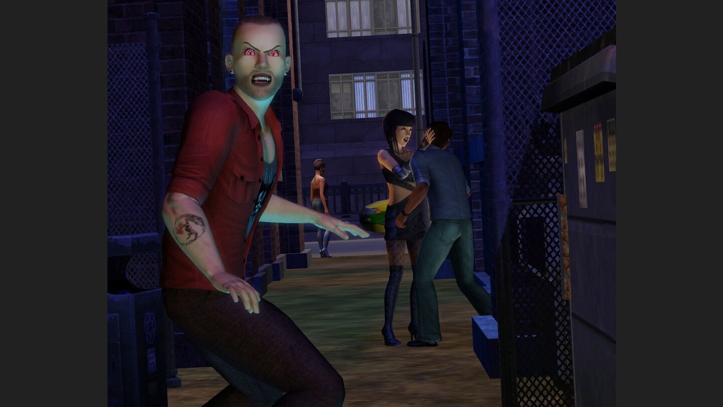 Die Sims 3 Late NightScreenshots von den Vampiren