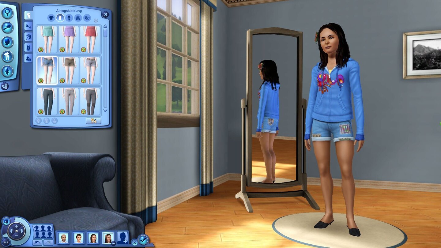 Die Sims 3: LebensfreudePC-Screenshots aus der Test-Version