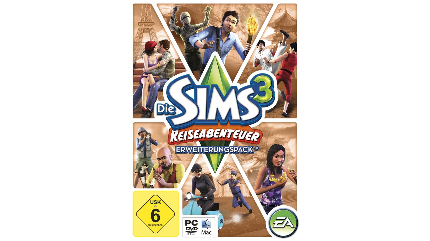 Die Sims 3: ReiseabenteuerRelease: 19. November 2009Publisher: Electronic ArtsGold Award für mehr als 100.000 verkaufte Spiele