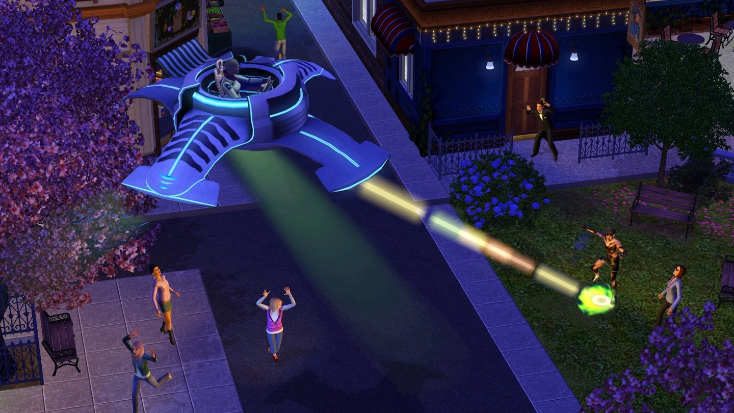 Die Sims 3: Vier Jahreszeiten - Ufo