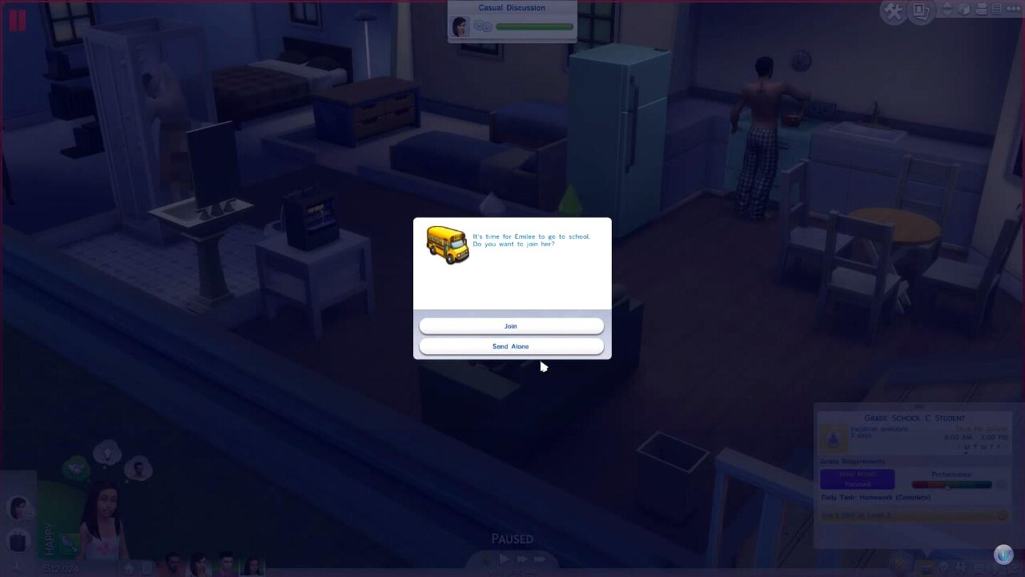 Die Sims 4 - Go To School (Screenshots aus der Modifikation)
