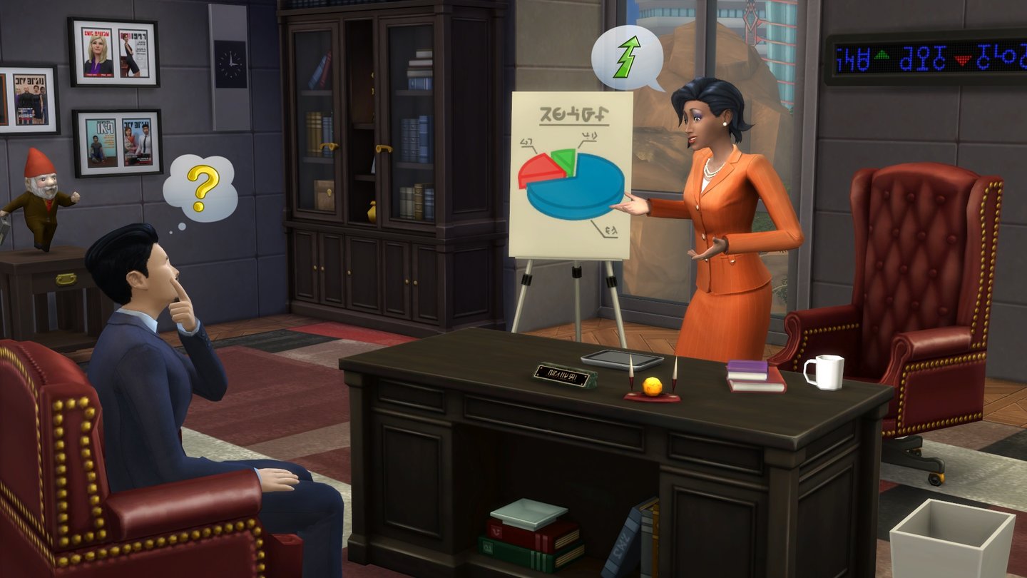 Die Sims 4Screenshots vom Karriere-Update