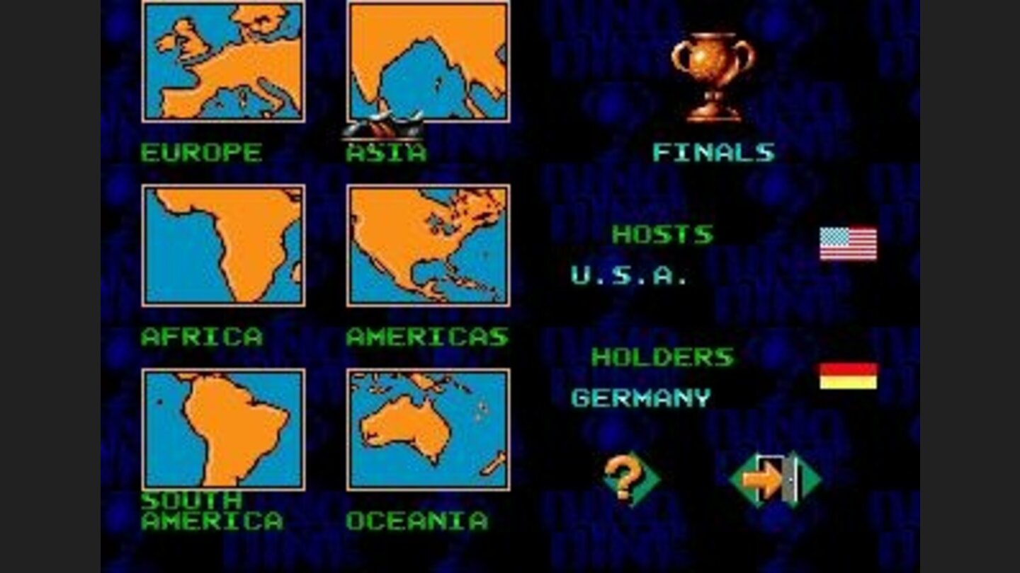 Choosing the continent