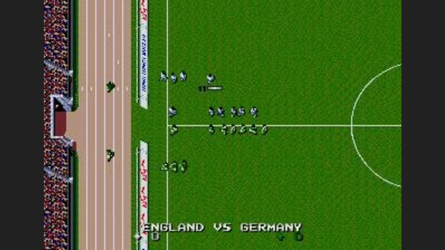 The two teams go out...